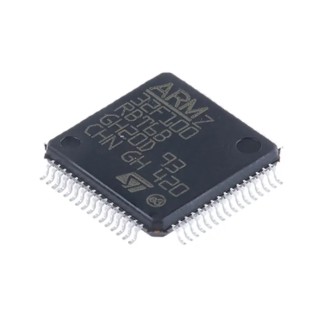 STMicroelectronics 32 bit ARM Cortex M3 Microcontroller STM32F100RBT6B, 24 MHz, 128kB FLASH, 64-Pin LQFP