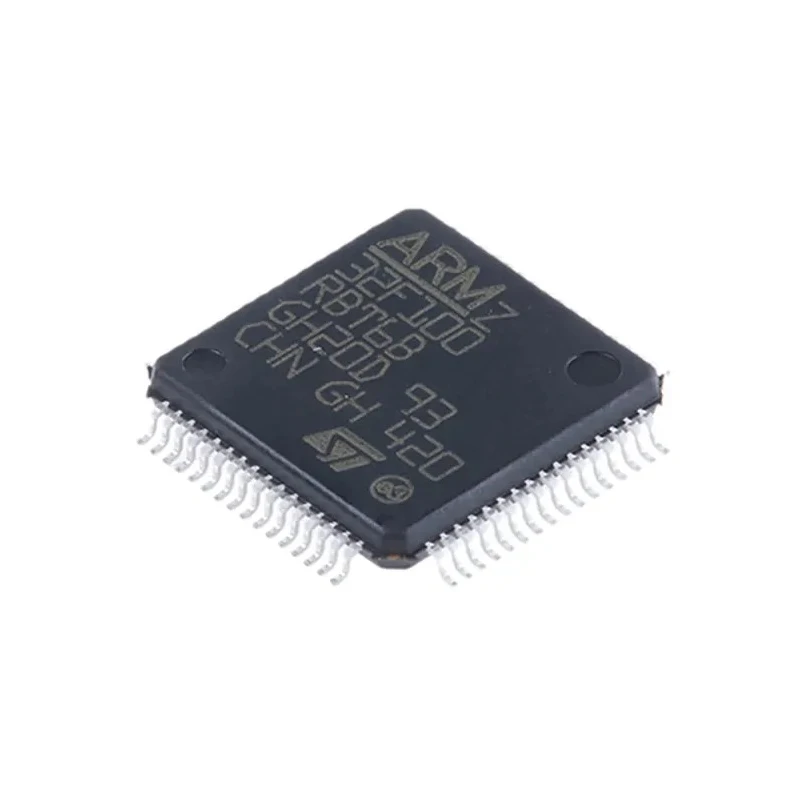 STMicroelectronics 32 bit ARM Cortex M3 Microcontroller STM32F100RBT6B, 24 MHz, 128kB FLASH, 64-Pin LQFP