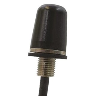 Mobilemark WiFi Antenna Through Hole Bolted Mount SMA Male Connector 1.7GHz-6GHz 2.5dBi MRM-UMB-3C-BLK-12