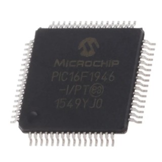 Microchip PIC16F1946-I/PT 8-Bit PIC Microcontroller 32 MHz 14kB FLASH 64-Pin TQFP