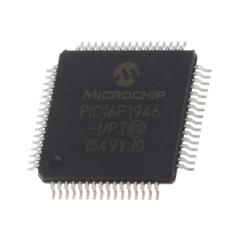 Microchip PIC16F1946-I/PT 8-Bit PIC Microcontroller 32 MHz 14kB FLASH 64-Pin TQFP