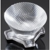 Ledil Heidi Series 1-Way LED Lens Oval Beam Polymethyl Methacrylate 21.6mm Diameter CA11267_HEIDI-O-90