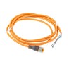 Lumberg Automation Female 4-way M12 to Unterminated Free End Sensor Actuator Cable 2m 250V 11348 RKT 4-07/2 M
