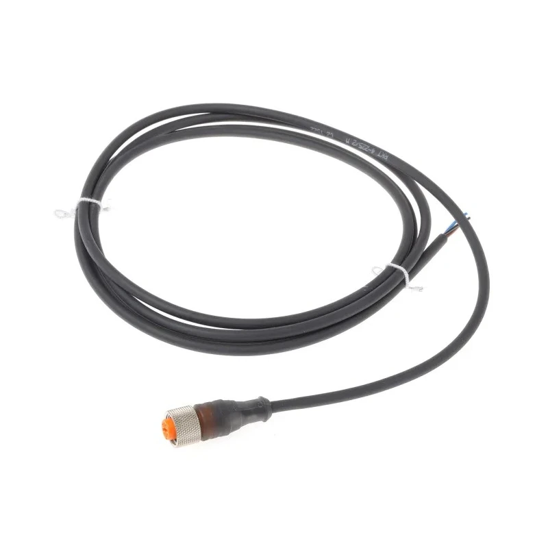 Lumberg Automation Female 4 Way M12 to Unterminated Free End Sensor Actuator Cable 2 m 11355 RKT 4-225/2 M