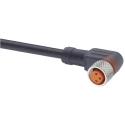 Lumberg Automation Female 3 Way Right Angle to Unterminated Sensor Actuator Cable 2m RKMWV/LED A 11336 RKMWV/LED A 3-06/2 M