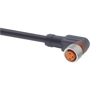 Lumberg Automation Female 3 Way Right Angle to Unterminated Sensor Actuator Cable 2m RKMWV/LED A 11336 RKMWV/LED A 3-06/2 M