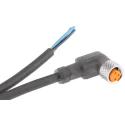 Lumberg Automation Sensor Actuator Cable 3 Contacts Right Angle Female to Unterminated Free End 32V 13169 RKMWV 3-224/2 M