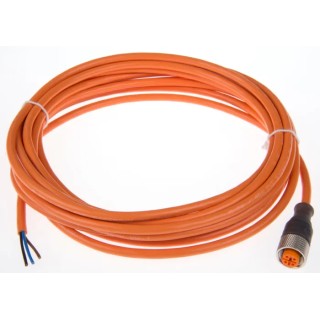 Lumberg Automation Female 3-Way M12 Sensor Actuator Cable 5m 250V RoHS Compliant 11364 RKT 4-3-06/5 M