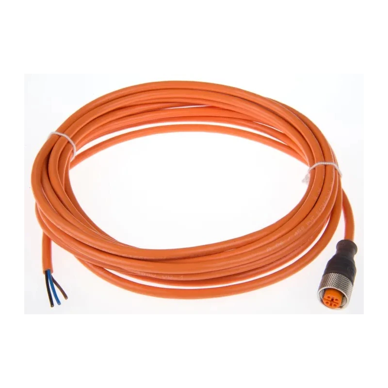 Lumberg Automation Female 3-Way M12 Sensor Actuator Cable 5m 250V RoHS Compliant 11364 RKT 4-3-06/5 M