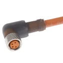 Lumberg Automation Sensor Actuator Cable Female 4 Way M8 Right Angle to Free End Unterminated 36V 2m 11330 RKMWV 4-07/2 M