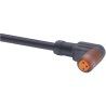 Lumberg Automation Female 3 Way Right Angle to Unterminated Free End Sensor Actuator Cable 2m 11306 RKMW 3-06/2 M