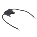 Littelfuse 20A In-line Fuse Holder, 32V DC, Thermoplastic Body, 16AWG Lead Wire, FHA Series 0FHA0001ZXJ