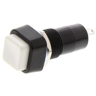 Lumberg PBS-001B Series Push Button Switch Momentary Panel Mount 12 mm Cutout SPST IP40 IP67 250 V AC PBS-001B-1