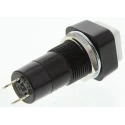 Lumberg PBS-001B Series Push Button Switch Momentary Panel Mount 12 mm Cutout SPST IP40 IP67 250 V AC PBS-001B-1