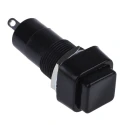 Lumberg PBS-001B Series Push Button Switch, Momentary, Panel Mount, 12 mm Cutout, SPST, IP40/IP67, 250 V AC PBS-001B-2