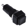 Lumberg PBS-001B Series Push Button Switch, Momentary, Panel Mount, 12 mm Cutout, SPST, IP40/IP67, 250 V AC PBS-001B-2
