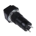 Lumberg PBS-001B Series Push Button Switch, Momentary, Panel Mount, 12 mm Cutout, SPST, IP40/IP67, 250 V AC PBS-001B-2