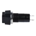 Lumberg PBS-001B Series Push Button Switch, Momentary, Panel Mount, 12 mm Cutout, SPST, IP40/IP67, 250 V AC PBS-001B-2