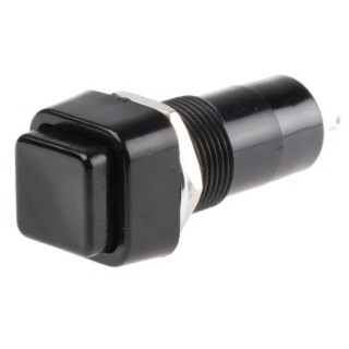 Lumberg Push Button Switch Latching Panel Mount SPST 250 V AC IP40 IP67 12 mm Cutout PBS-001A-2