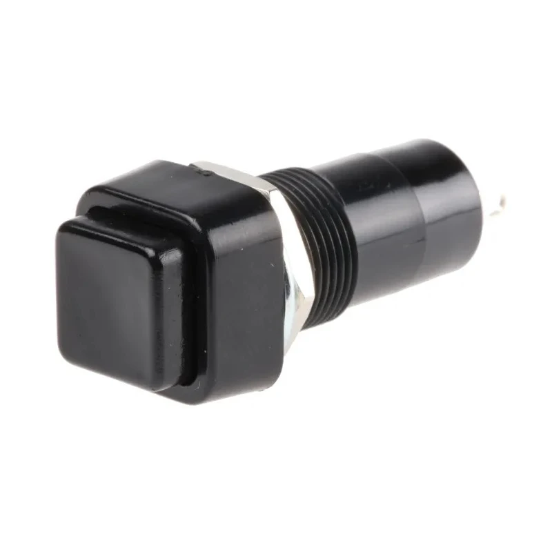 Lumberg Push Button Switch Latching Panel Mount SPST 250 V AC IP40 IP67 12 mm Cutout PBS-001A-2
