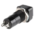 Lumberg Push Button Switch Latching Panel Mount SPST 250 V AC IP40 IP67 12 mm Cutout PBS-001A-2