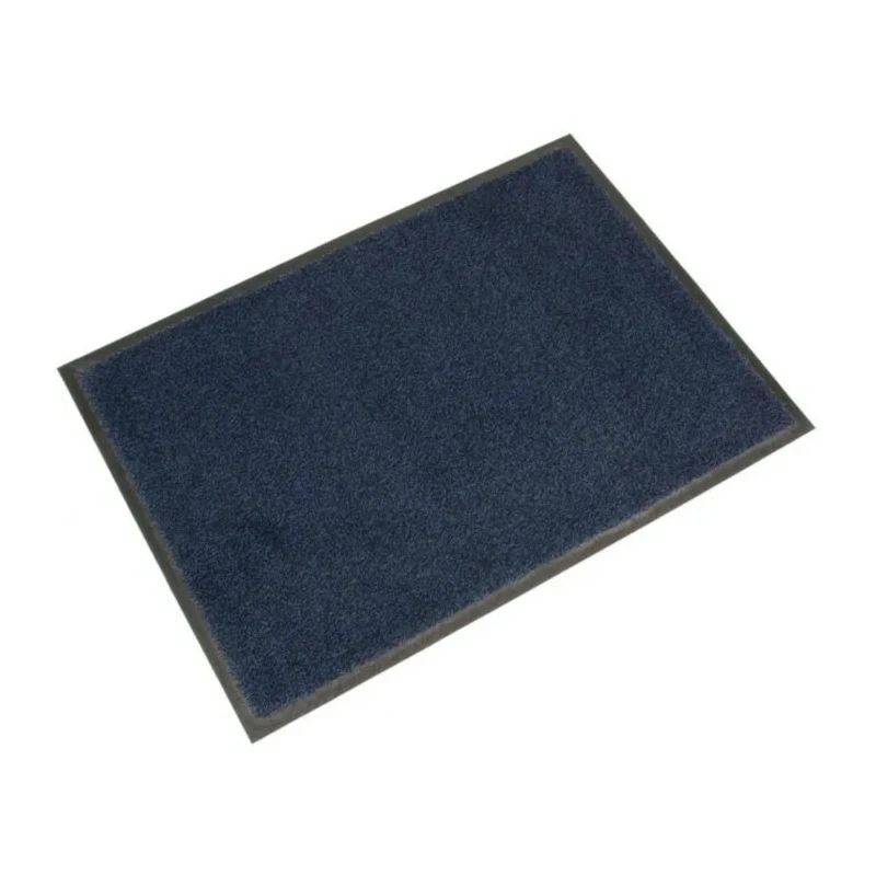 Coba Europe COBAwash Indoor Entrance Mat Black Blue 850mm x 1.2m x 8mm LM010204