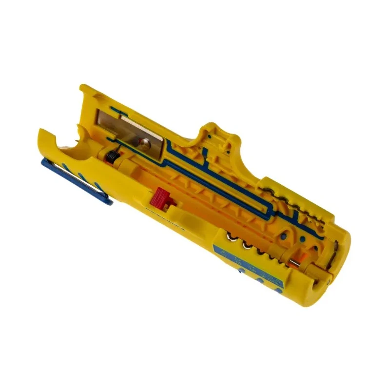 Jokari Round Insulated Wire Stripper 0.2 to 4 mm², Polyamide Handle, 124mm Overall Length 30155