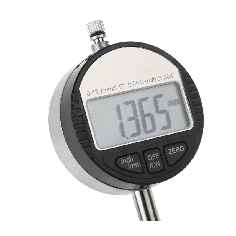 RS PRO Imperial & Metric Dial Indicator 12.5 mm Max Measurement, 0.001 mm Resolution, ±0.005 mm Accuracy 724-4030
