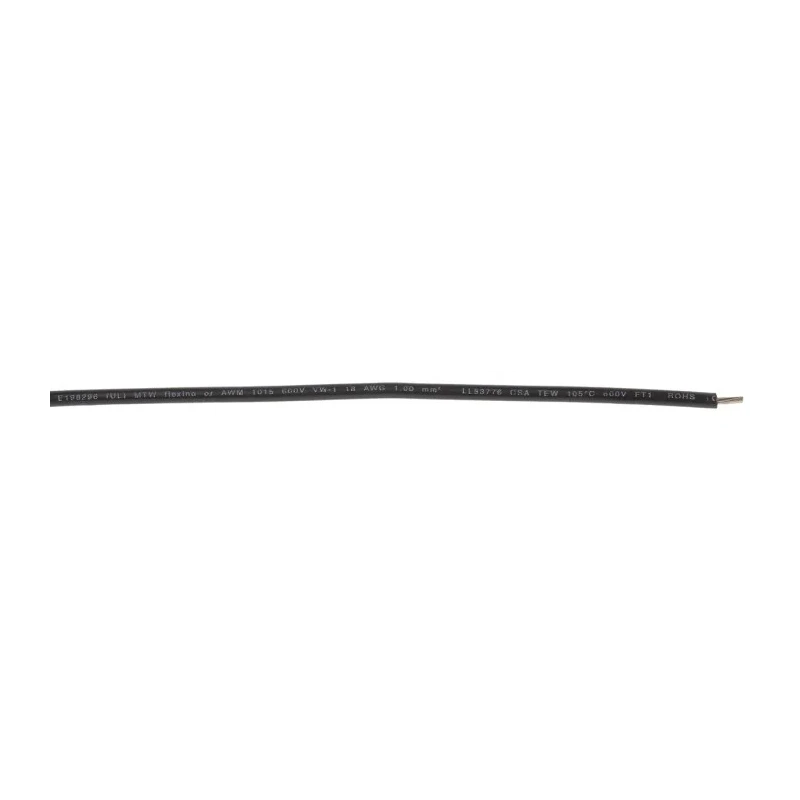 Lapp MULTI-STANDARD SC 2.1 Series Black 1 mm² Hook Up Wire, 100 m, Polyvinyl Chloride 4160301