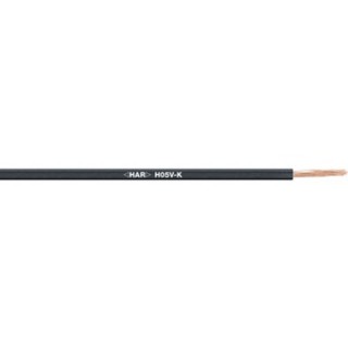 Lapp H05V-K Series 0.5 mm² Black Single Core Hook Up Wire, 16 x 32 mm Strands, 100 m Length, Polyvinyl Chloride 4510011