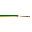 Lapp Green, Yellow 1 mm² Polyvinyl Chloride Hook Up Wire 32/32 Strands, 300/500 V, 100 m Reel, 4510003