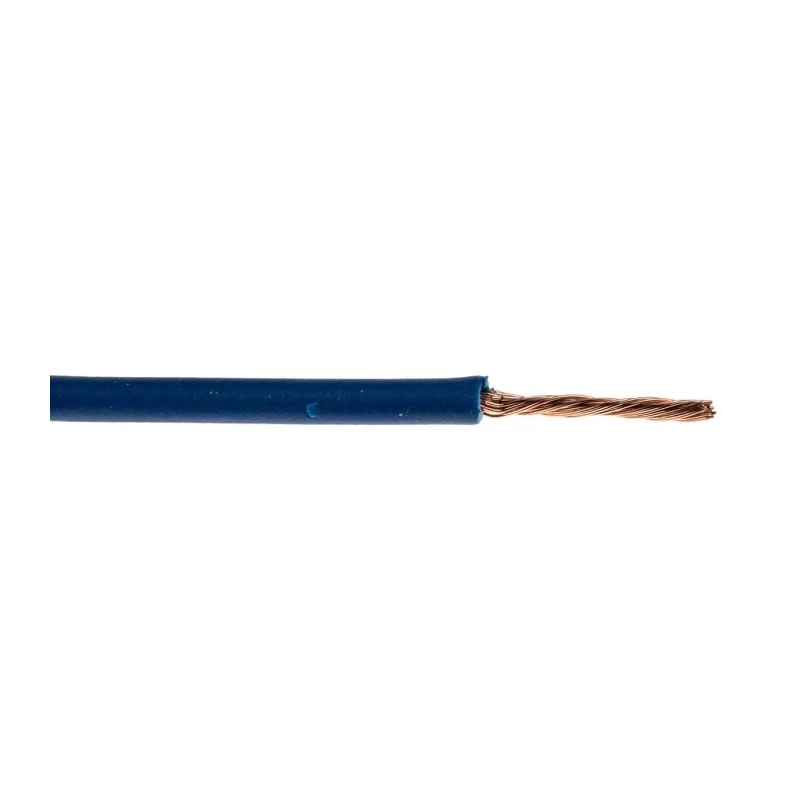 Lapp H05V-K Series Dark Blue 0.75 mm² Hook Up Wire, 24 x 32 AWG, 100 m Length, 300/500V, Polyvinyl Chloride Jacket 4510142