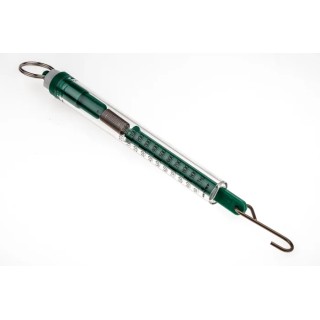 RS PRO Spring Balance, 50 g Resolution, 1kg Weight Capacity, Polycarbonate Body, Stainless Steel Spring and Hook 724-3853