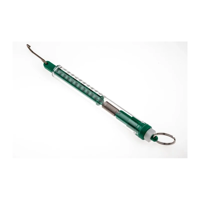 RS PRO Spring Balance, 50 g Resolution, 1kg Weight Capacity, Polycarbonate Body, Stainless Steel Spring and Hook 724-3853