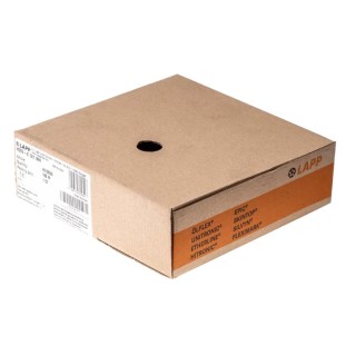 Lapp H05V-K Series White 1 mm² Hook Up Wire, 32/32 Strands, 100 m Length, Polyvinyl Chloride Jacket, 300/500V, Flame 4510053