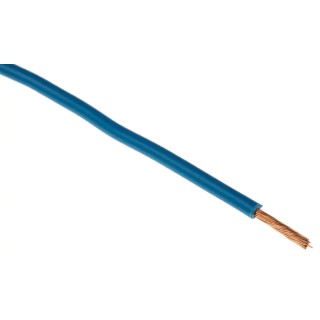 Lapp H07V-K Series Blue 2.5 mm² Hook Up Wire, 50 x 30 AWG Strands, 100 m Length, Polyvinyl Chloride Insulation 4520022