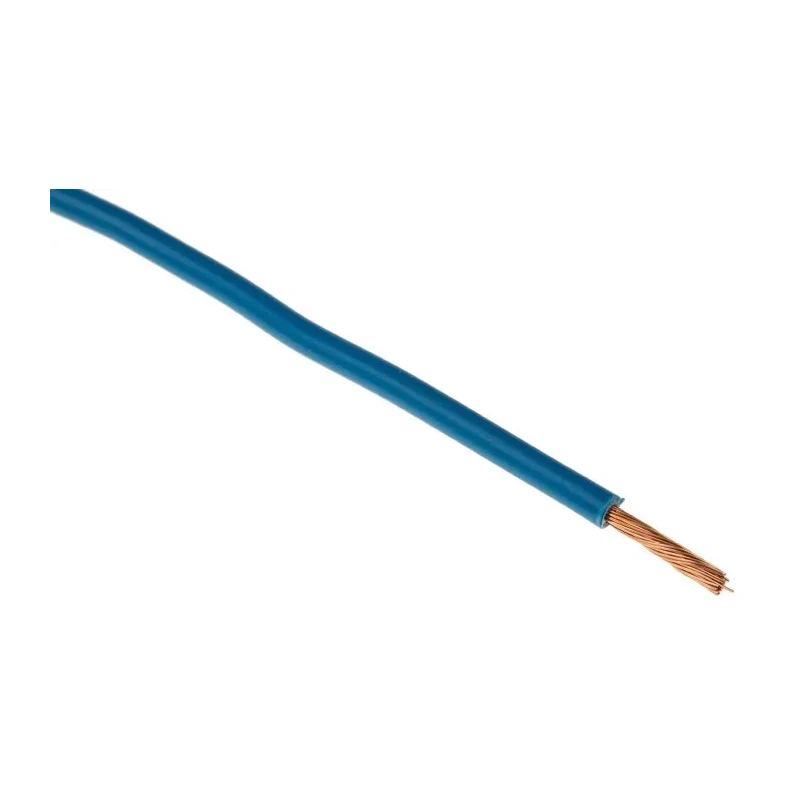Lapp H07V-K Series Blue 2.5 mm² Hook Up Wire, 50 x 30 AWG Strands, 100 m Length, Polyvinyl Chloride Insulation 4520022