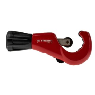Facom Pipe Cutter for Copper Pipes with Cutting Capacity 3 to 35 mm, Fast Action Adjuster, Retractable Rotating 334C.35