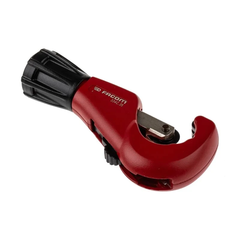 Facom Pipe Cutter for Copper Pipes with Cutting Capacity 3 to 35 mm, Fast Action Adjuster, Retractable Rotating 334C.35
