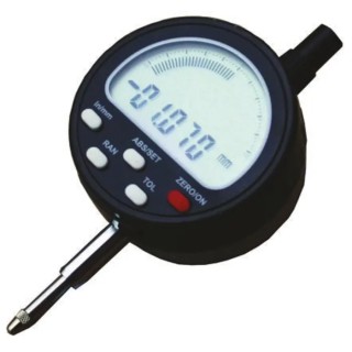 RS PRO Imperial & Metric Dial Indicator 12.7 mm Max. Measurement, 0.005 mm Resolution, ±0.015 mm Accuracy 724-4036
