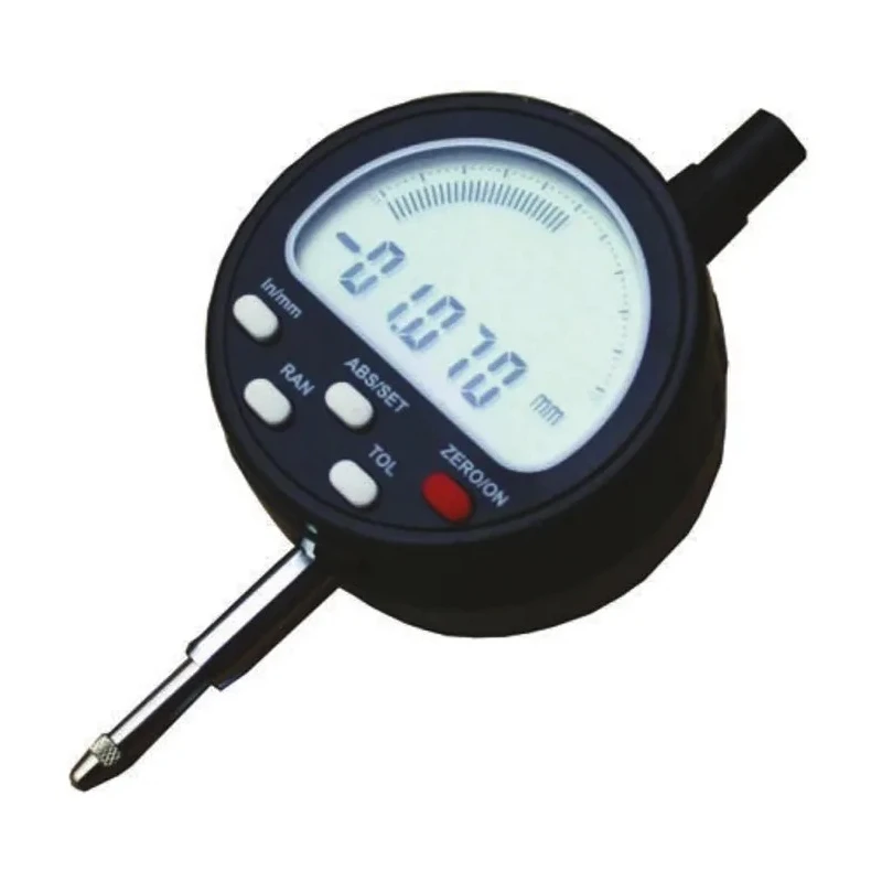 RS PRO Imperial & Metric Dial Indicator 12.7 mm Max. Measurement, 0.005 mm Resolution, ±0.015 mm Accuracy 724-4036