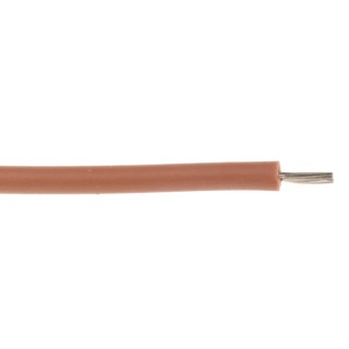 Lapp OLFLEX HEAT 180 SiF Series Brown 0.25 mm² Hook Up Wire 14 x 0.15 mm Conductor 100 m 300/500 V Silicone Rubber 47003