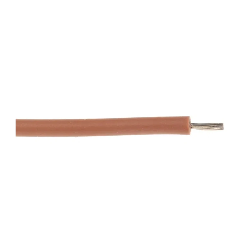 Lapp OLFLEX HEAT 180 SiF Series Brown 0.25 mm² Hook Up Wire 14 x 0.15 mm Conductor 100 m 300/500 V Silicone Rubber 47003