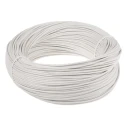 Lapp OLFLEX HEAT 180 SiF Series White 0.5 mm² Hook Up Wire, 19 x 0.25 mm Strands, 100 m Length, Silicone Rubber, Rated 48105