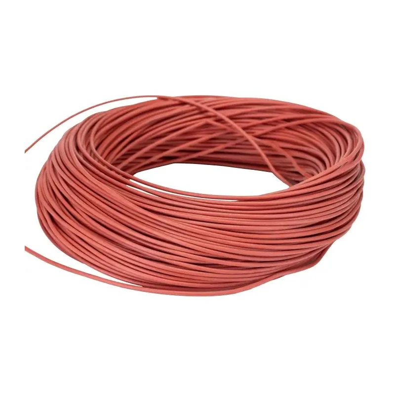 Lapp OLFLEX HEAT 180 SiF Series Red 0.5 mm² Hook Up Wire, 19 x 0.25 mm Strands, 100 m Length, Silicone Rubber 48104