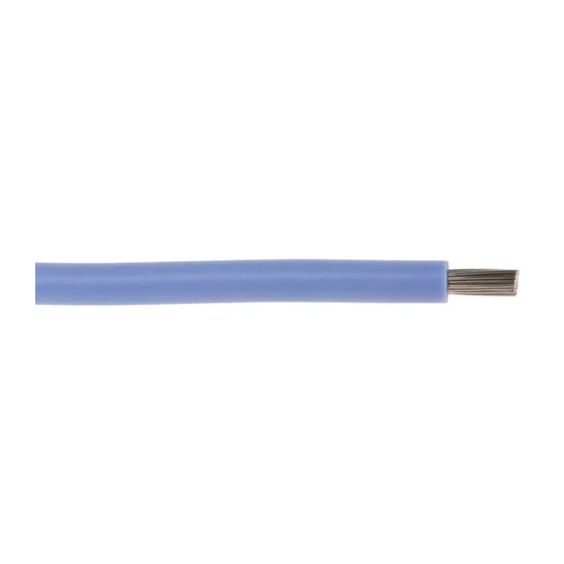 Lapp OLFLEX HEAT 180 SiF Series Blue 1.5 mm² Hook Up Wire, 19 x 0.25 mm Strands, 100 m Length, Silicone Rubber 51002