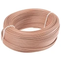 Lapp OLFLEX HEAT 180 SiF Series Brown 1.5 mm² Hook Up Wire, 19 x 0.25 mm Strands, 100 m Length, Silicone Rubber 51003