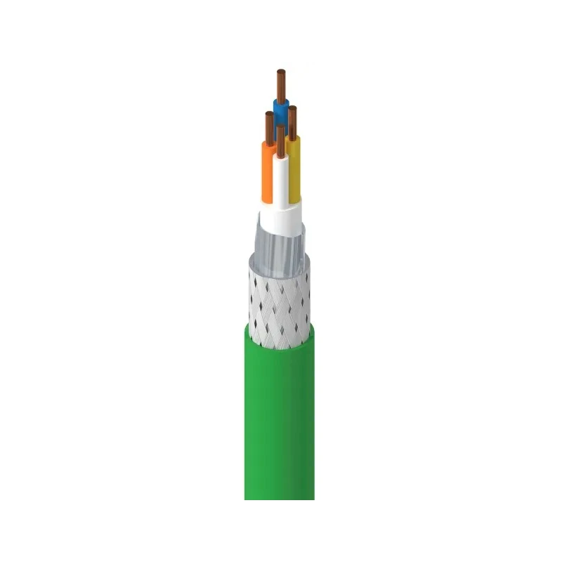 Belden 70006NH Cat5e Ethernet Cable, 305 m, Screened, Green, Flame Retardant Non-Corrosive 