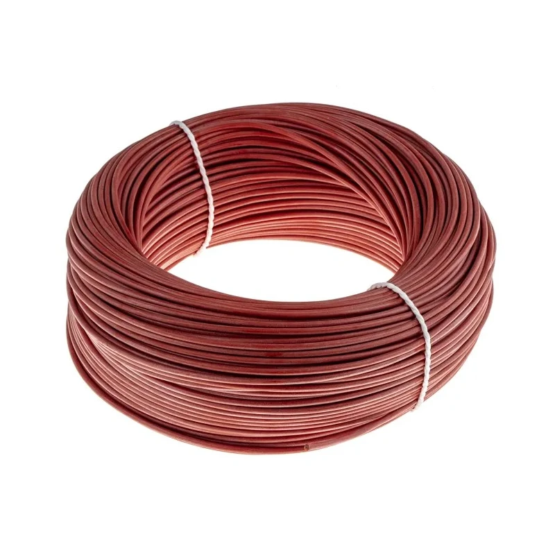 Lapp OLFLEX HEAT 180 SiF Series Red 1.5 mm² Hook Up Wire 19 x 0.25 mm 100 m Silicone Rubber 51104