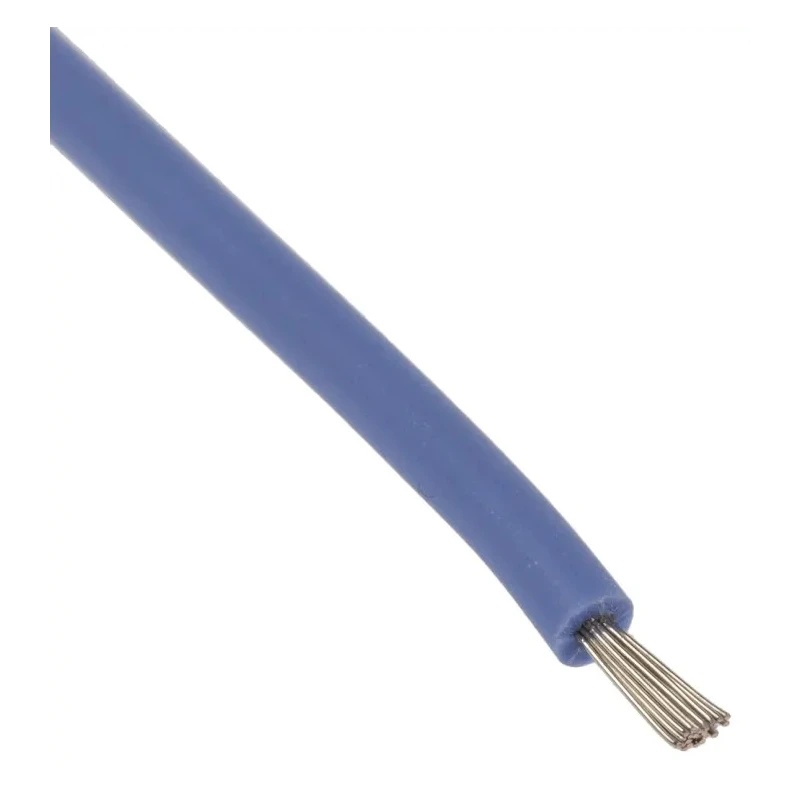 Lapp OLFLEX HEAT 180 SiF Series Blue 0.75 mm² Hook Up Wire, 19 x 0.25 mm, 100 m, Silicone Rubber, 49002